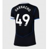 Chelsea Alejandro Garnacho #49 Tredjedrakt Kvinner 2025-26 Kortermet
